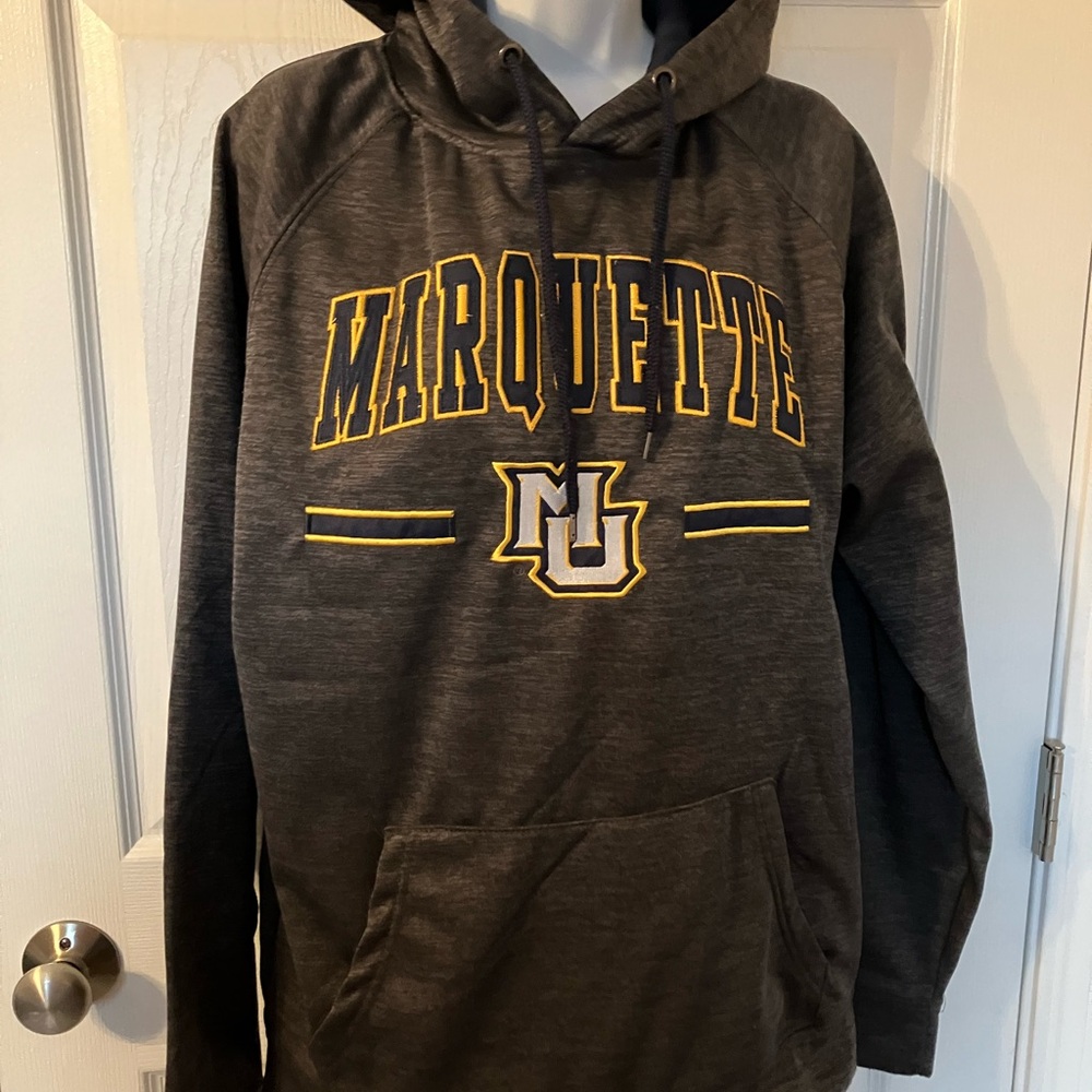 Marquette Gray Hoodie